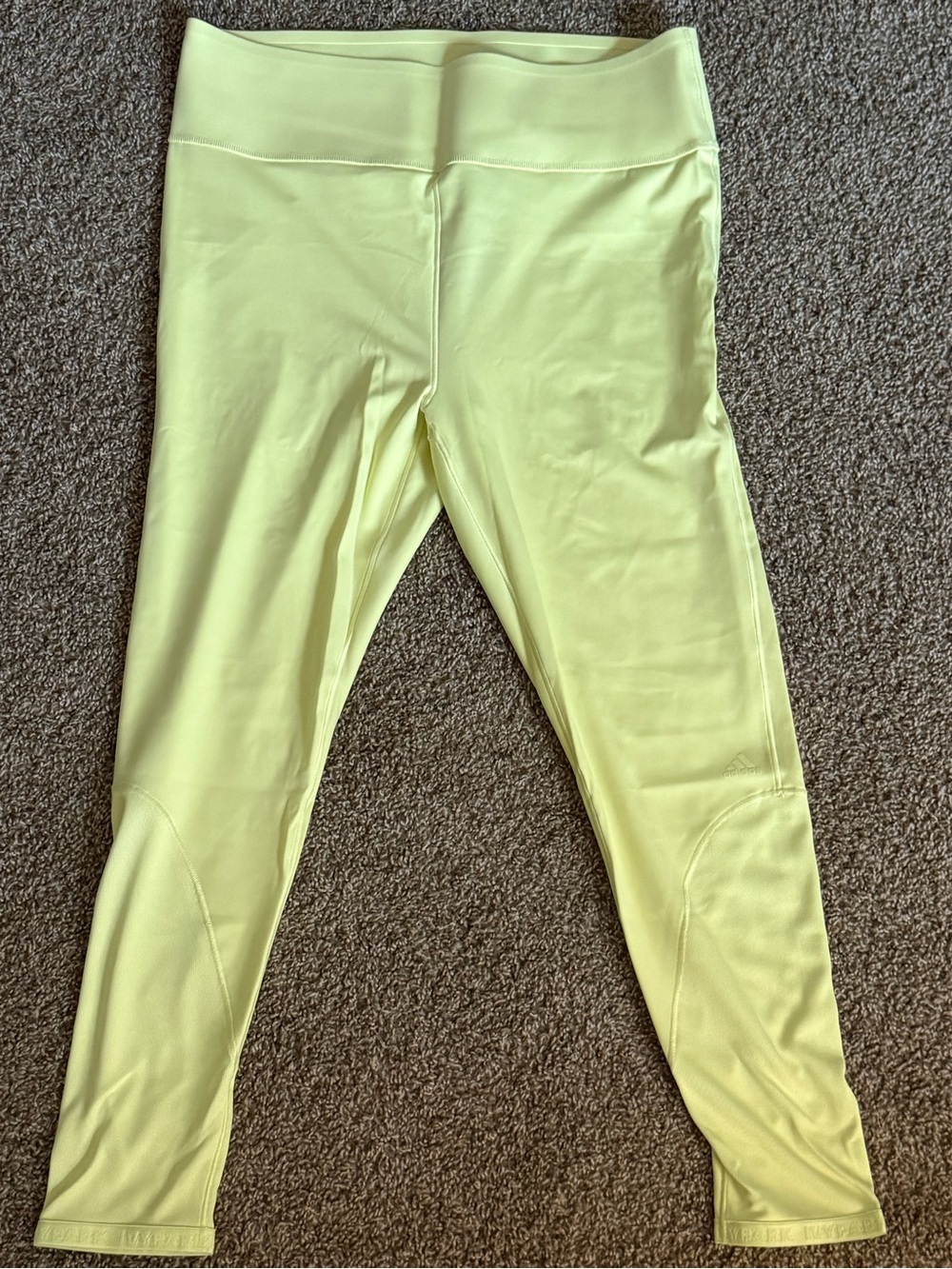 Adidas X Ivy Park Neon Green Leggings Size XL
